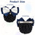 AUEAR, 4 Pcs Satin Hair Bow with Snood Net Barrette Bowknot Clip Bun Cover Hairnets for Women