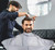 MAFENT Hair Cutting Cape - Barber & Salon Cape with Hair Catcher