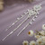 YERTTER Wedding Silver Rhinestone Head Chain With Clip Jewelry Forehead Tassel Fringe Headband Headpiece Crystal Chain Headband Hair Accessories for