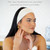 VOLO Luna Gray Spa Headband - Ultra-Soft, Absorbent, Stretchy, Non-Slip Microfiber - 1 Count