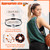 Hoteam 40 Pcs Basketball Scrunchies Set -20 Adjustable Bracelets and 20 Elastic Hair Scrunchies Senior Night Basketball Gifts for Girls Women Player