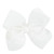 MEEDEE Fashion Cute White Bow Headband for Girls Toddlers 3 Year Old, Little Girl Bows Big Grosgrain Headband Bows for Casual Wear Party Dress Decora