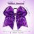 2 Packs Jumbo Cheerleading Bow 8 Inch Large Cheer Hair Bows with Ponytail Holder for Teen Girls Softball Outfit Uniform(Sequin Purple)