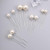 Aimimier Bridal Faux Pearl Hair Pins 10 Pcs Large Ivory Faux Pearl Bobby Pins Wedding Hair Piece Prom Party Festival Hair Accessories for Women and G