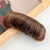 1Pcs Invisible False Hair Clip Base Bump Fluffy Hair Pad Insert Tool for Increased Volume and Styling Accessories for Women Girls (Light Brown)