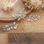 Waydress 6 Pcs Wedding Hair Pin Bridal Hair Clips for Wedding Flower Hair Pins Decorative Women Rhinestone Hair Jewelry Accessories Crystal Floral Ba
