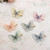 WHITEBRIDGE 12pcs Colorful Butterflies Barrettes Hair Clips for Hair Decoration - Colorful Butterfly Hair Clips For Women Girls.