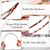 Chuangdi 6 Pieces Plastic Plain Headband for Women Double Row Headband Teeth Comb Hair Bands Tortoise Shell DIY Hair Hoop Non Slip Accessory, 5 Color