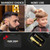FADEKING® Professional Hair Clippers & Beard Trimmer Set for Men  Cordless Barber Clippers with LCD Display, Precision Trimmer & Travel Case  Gifts
