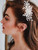 Catery Rhinestone Wedding Hair Comb Silver Bridal Hair Pieces Bridesmaid Clips Accessories for Brides and Women