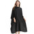 Hair Cutting Cape with Armholes - Professional 100% Nylon Black Salon Cape - Lightweight, Water-Resistant Hairdresser Smock for Cutting, Coloring, an