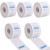 Adorila Barber Neck Strips - 5 Rolls (500 Strips, White), Disposable Self-Adhesive Neck Paper Bands for Hair Cutting, Salon & Stylist Supplies
