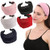 LONEEDY 5 Pack Wide Hard Headband with Teeth for Women, Girlss Hair Band Pleated Cloth Fabric Hair Hoop Accessories (Mixed colors A)