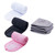 4 PCS Facial Spa Headbands(White, Black, Pink?Gray)? Makeup Shower Bath Wrap Sport Headband Terry Cloth Stretch Towel with Magic Tape