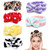 LADES Soft Skincare Headband  Adjustable, Comfortable & Stretchy Fabric, Cute Patterns for Makeup, Facial  Non-Slip, Headband for Hair Control