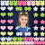 50 Pcs Luminous Night Glow Hair Accessories - Glow Hair Bands, Elastic Rubber Scrunchies with Cute Heart Rabbit Cartoon Ponytail Holders for Girls