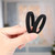 100PCS Large Cotton Ponytail Holders, Seamless Hair Ties, Elastics Hair Bands No Damage for Thick, Heavy and Curly Hair, 2 Inch Diameter by BAOLI