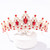 FORSEVEN Crystal Tiaras for Women, Wedding Tiaras and Crowns for Women Tiara for Girls Birthday Party Princess Crown Hair Accessories Bride Rhineston