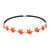 Fall Headband Thanksgiving Headband for Women Autumn Maple Leaf Hair Accessories Stretch Hairband Headpieces for Women Fall Holiday Party Decoration(