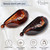 Parcelona French Fat Fish Small 2 3/4" Tortoise Shell Set of 2 Celluloid Fashion Durable Ponytail Holder Banana Hair Clips