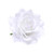 White Rose Flower Hair Clips Flower Brooch Pin Up Mexican Flamenco Dancer Fabric Flowers Headwear Barrette Styling Tools Accessories for Women Girls