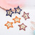 Pinksee 12 Pcs Metal Snap Hair Clips Star Hair Barrettes Hair Accessories for Women Girls (Star)