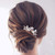 JAKAWIN Pearl Hair Accessories Bridal Hair Clip for Wedding Decorative Hair Pins Women HP065 (Silver)
