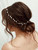 Catery Bridal Headbands Pearl Hair Vine Wedding Headpiece Bride Head Band Accessories for Women and Girls (Gold)