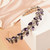BERYUAN Wedding Tiara and Crown Crystal Headband With Teardrop Purple Rhinestone Hair Accessories for Women