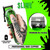 TPOB Slime 2 Barber Hair Clippers for Men 6800 RPM with Matte Green Case and X Fade Blade
