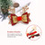 Christmas Bow Hair Clips Antler Girls Hairpins Glitter Hair Barrettes Holiday Cute Hair Accessories Best Gift for Kids