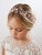SWEETV Flower Girl Headband for Wedding, Baby's Breath Hair Piece, Rose Gold Headpiece for Birthday Party, Photography