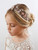 SWEETV Flower Girl Headband for Wedding, Baby's Breath Hair Piece, Rose Gold Headpiece for Birthday Party, Photography