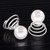 Glarks 30Pcs 5 Styles Spiral Hair Pins Swirl Hair Twists Coils Hair Clip Accessories with Crystal or Pearl for Gift, Wedding, Bridal, Prom, Party, an