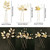 8PCS Gold Leaf Wedding Hair Pins Bridal Headpiece with Pearls Crystal Wedding Hair Styling Pins Vintage Hair Accessories for Brides Bridesmaids and F