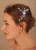 Denifery Rhinestone Bride Wedding Hair Pins Pearl Bridal Hair Pieces Decorative Crystal Hair Accessories for Women and Girls (Blue)
