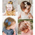 Jesries 21 Pack Baby Girls Hair Clips Bows Fully Lined Non Slip Barrettes for Fine Handmade Hair Accessories for Newborn Infant Toddler Kids