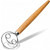 Maxjoy Danish Dough Whisk for Sourdough Bread Baking - Stainless Steel Hook with Wooden Handle
