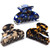 3 Packs Women Medium Hair Clips Tortoise Claw Clips Celluloid Jaw Clips Leopard Print Hair Clamps Fashion Hair Accessories