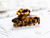 Prettyou Handmade Celluloid Acetate French Design Barrettes Tortoise Shell Claws Hair Claw Luxury Fashion Accessories Hair Clip for Women (Dark)