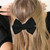 3 Pcs Bow Hair Clips Bowknot Barrettes Black Women Headpiece Hairclip Hair Pins Halloween Christmas Bohemian Hawaiian Wedding Party Decoration Cospla
