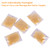 WeKen Pack of 20pcs Hair Nets Invisible Elastic Edge Mesh 50cm 20" Blonde