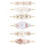 BFNAAgirl Baby Girl Headbands Nylon Flower Elastic Hairbands 6pcs Hair Accessories Gift for Newborn Infant Toddlers