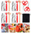 19 Pcs Seafood Tools Set, Crab Crackers And Tools Set, Include 4 Crab Crackers, 4 Shellfish/Seafood Forks, 4 Plastic Lobster Shellers, 4 Lobster Crab