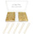 330 Count U Shaped Hair Pins Blonde, YINGFENG 2.4inch Gold Bun Pins Bun Hair Pins for Women Girls with Storage Box, Hair Accessories for All Hair Typ