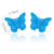 JLTPH 50 Pcs Butterfly Hair Clips, Beautiful Hair Clips Matte Colors Hair Mini Cute Accessories for Hair 92s Toddler Girls and Women Assorted Color