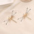 canjoyn 3 Pcs Baroque Fancy Gold Tone Alligator Hair Clips Dragonfly Starfish Hair Clips Bridal Pearl Prom Hair Pins Wedding Hair Barrette Accessorie