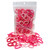 100 Pack Pink Color Nylon Elastics Hair Bands for Baby Girls' Small Hair Ropes