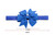 2pc/Set Baby Girls Grosgrain Ribbon Hairband Set Ribbon Bows Hair Tie Headband JB10 (10-Navy Blue)