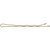 ScivoKaval Bobby Pins Bulk Champagne Gold for Blonde 100 Count Hair Bob Pins Bulk in a Case Box Tub, 2.2 inch